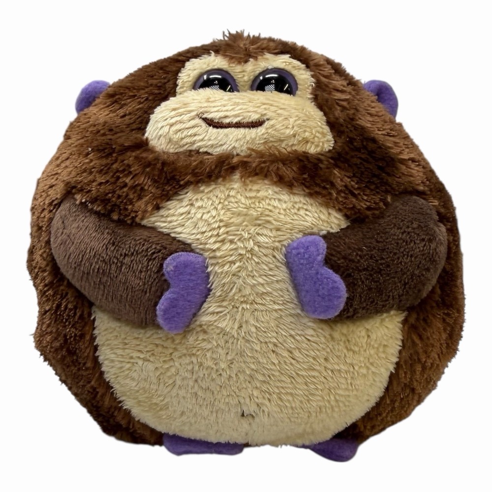 Ty Beanie Ballz BANANA the Monkey w/ Solid Eyes 4" Beanbag Plush Stuffed Toy